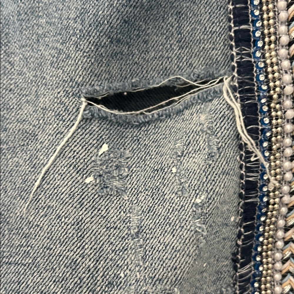 Free People beaded/embellished Mini Skirt - Picture 11 of 11